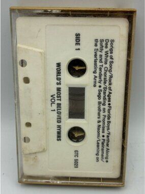 Worlds Most Beloved Hymns Vol. 1 Cassette Rare Gospel Songs Compilation GTC 5021